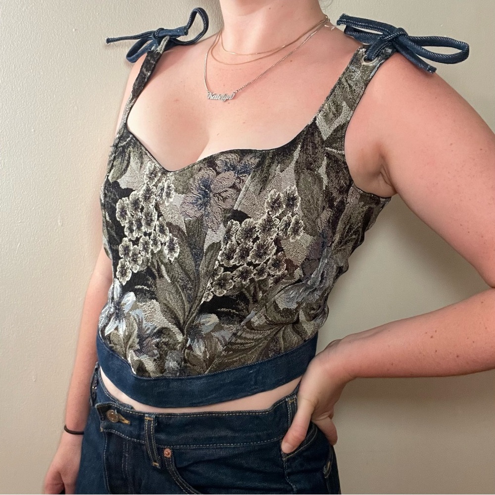 Handmade corset top